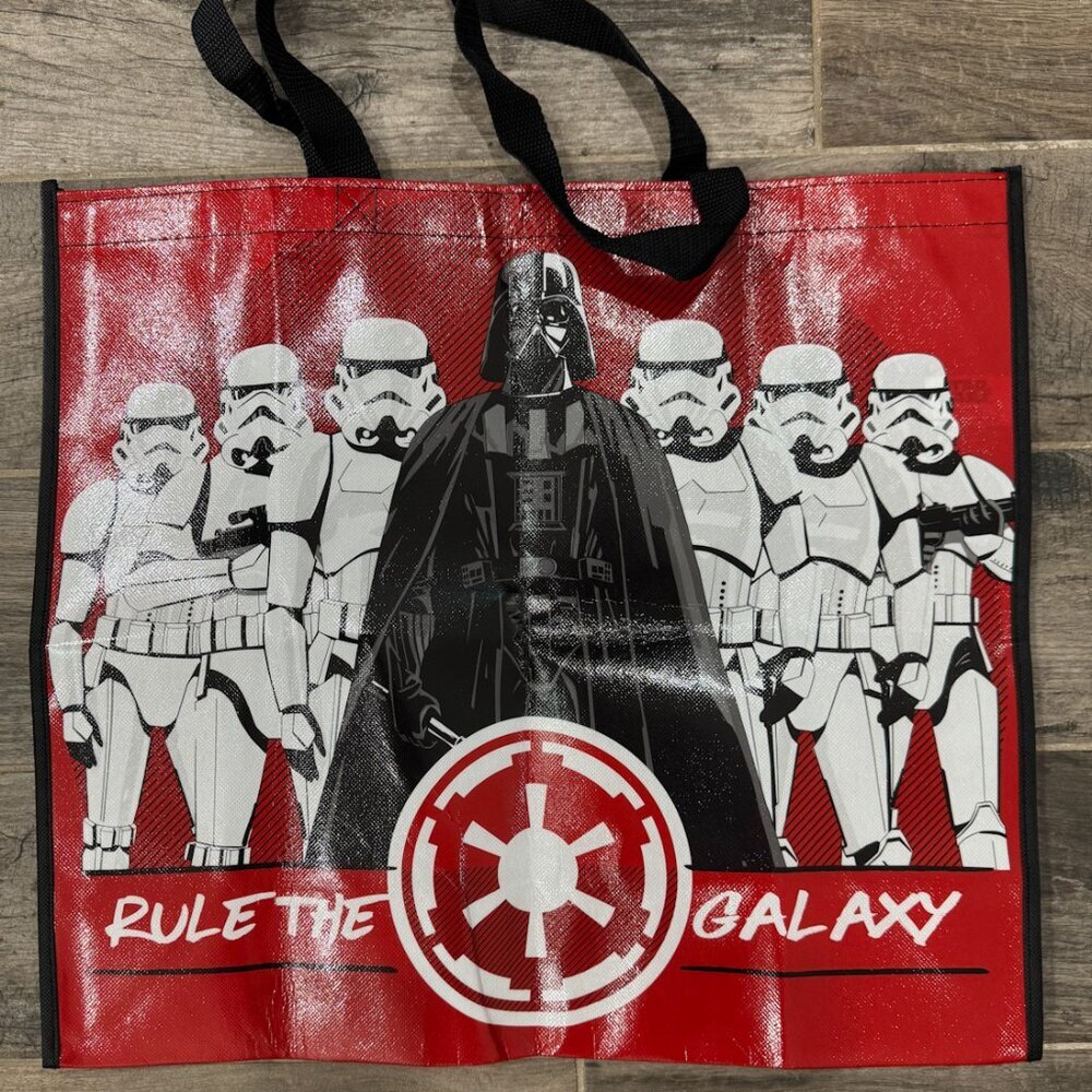 Disney Star Wars Darth Vader Giant 26" Reusable Tote Bag NWOT​